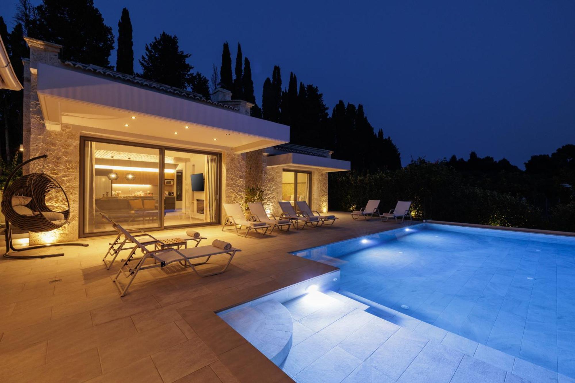 My Mediterranean Corfu Luxury Villa With Private Swimming Pool Kondókali Kültér fotó